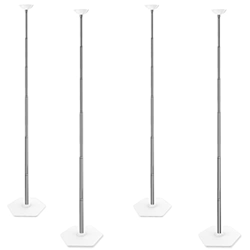 TEKXYZ Teleskop-Ballon Säulenständer-Set 4 Stück, 45,7cm bis 2,1M Frei Verstellbarer Metall Luftballon Ständer Für Partydekorationen TEKXYZ Teleskop-Ballon Säulenständer-Set 4 Stück, 45,7cm bis 2,1M Frei Verstellbarer Metall Luftballon Ständer Für Partydekorationen von TEKXYZ