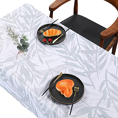 Tischdecke 100x140 cm, Wachstuchtischdecke Tischdecke Rechteckige PVC Abwischbare Tischtuch für Garten Terrasse Camping Drinnen und Draußen (100 x 140 cm) von TELANKS