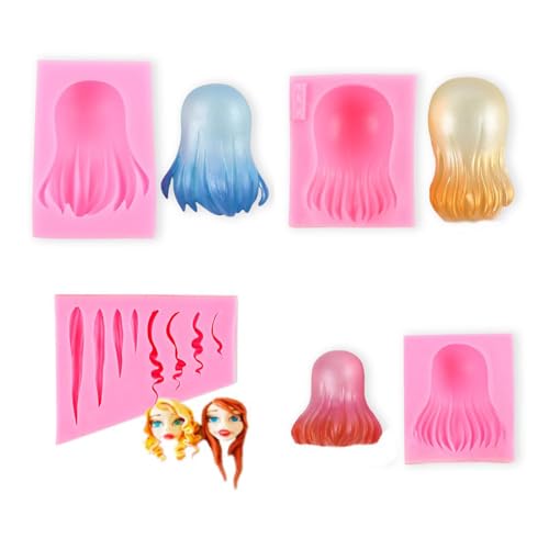 Epoxidharz-Silikonformen, Puppenhaar, Bastelformen, Silikon für Enthusiasten, Haarformen Epoxidharz-Silikonformen, Puppenhaar, Bastelformen, Silikon für Enthusiasten, Haarformen von TEMOOUES
