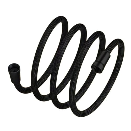 Flexibler Handbrauseschlauch, 152 cm, flexibler Aufsatz, Nylon, für Badezimmer und Bidet, langer Schlauch Flexibler Handbrauseschlauch, 152 cm, flexibler Aufsatz, Nylon, für Badezimmer und Bidet, langer Schlauch von TEMOOUES