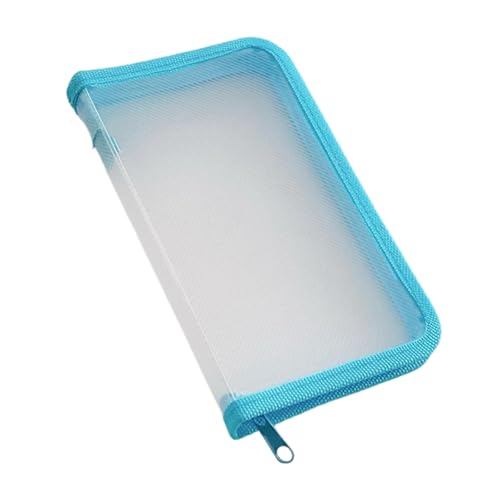 Kleine Dokumentenmappe mit Reißverschluss, wasserabweisend, Quittungsorganizer für den täglichen Gebrauch im Büro, in der Schule, auf Reisen, unverzichtbare wasserabweisende Taschen von TEMOOUES