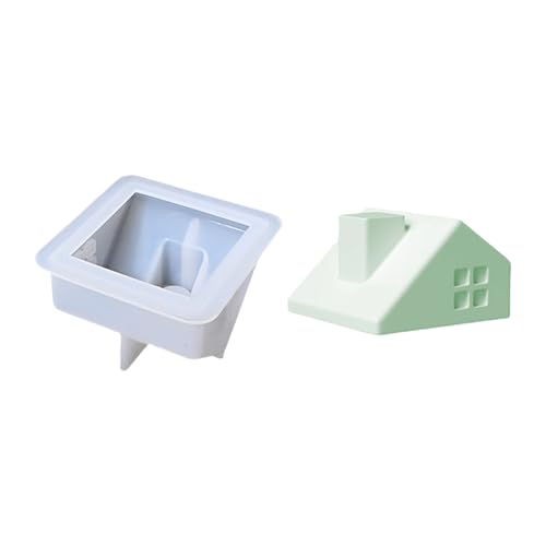 Schornsteinhaus, Tassenformen, Bastelpflaster, Formen, Aufbewahrungsglas, Silikon, Epoxidharz für Tischdekoration, Silikon, Kamin, Haus, Tasse, Aufbewahrungsglas, Bastelzubehör Schornsteinhaus, Tassenformen, Bastelpflaster, Formen, Aufbewahrungsglas, Silikon, Epoxidharz für Tischdekoration, Silikon, Kamin, Haus, Tasse, Aufbewahrungsglas, Bastelzubehör von TEMOOUES