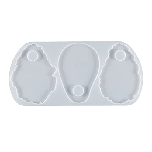 Silikonform für Augen-Make-up, unregelmäßig, rund, Kunstharz, Spitze, Anhänger Silikonform für Augen-Make-up, unregelmäßig, rund, Kunstharz, Spitze, Anhänger von TEMOOUES