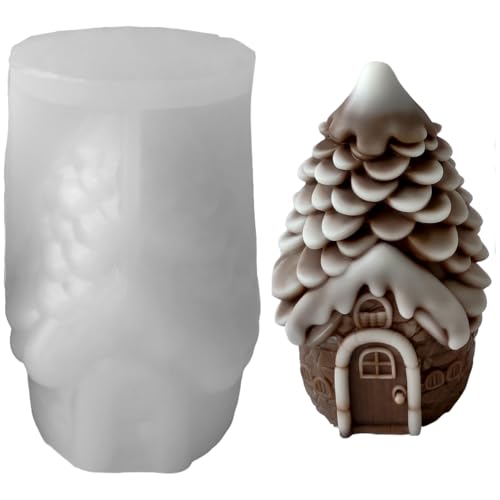 Silikonform in Tannenzapfenform für handgefertigte Seifenherstellung, Weihnachtsmotive, Silikone für Epoxidharz, Tannenzapfenförmige Silikonform Silikonform in Tannenzapfenform für handgefertigte Seifenherstellung, Weihnachtsmotive, Silikone für Epoxidharz, Tannenzapfenförmige Silikonform von TEMOOUES