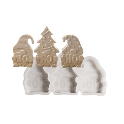 TEMOOUES Flexible, stabile Silikon-Epoxidharz-Gussform, Weihnachtsform, für Bastelarbeiten und Heimdekoration TEMOOUES Flexible, stabile Silikon-Epoxidharz-Gussform, Weihnachtsform, für Bastelarbeiten und Heimdekoration von TEMOOUES