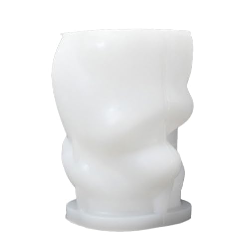 TEMOOUES Handgefertigte Silikonformen, 3D-Eichhörnchen, Kerzen, Seife, Gießformen, Backformen, Bastelbedarf für Kerzenherstellung von TEMOOUES