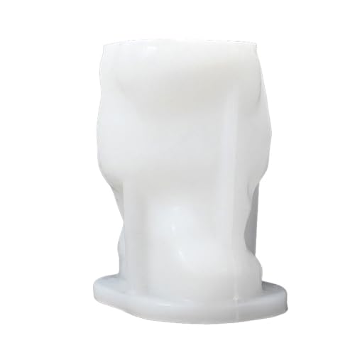 TEMOOUES Handgefertigte Silikonformen, 3D-Eichhörnchen, Kerzen, Seife, Gießformen, Backformen, Bastelbedarf für Kerzenherstellung von TEMOOUES
