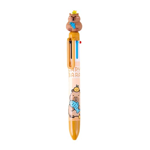 TEMOOUES Mehrfarbiger Kugelschreiber, einziehbarer farbiger Kugelschreiber, mehrfarbiger Stift für Zuhause, Büro, Klassenzimmer, 6 in 1 Farbe TEMOOUES Mehrfarbiger Kugelschreiber, einziehbarer farbiger Kugelschreiber, mehrfarbiger Stift für Zuhause, Büro, Klassenzimmer, 6 in 1 Farbe von TEMOOUES