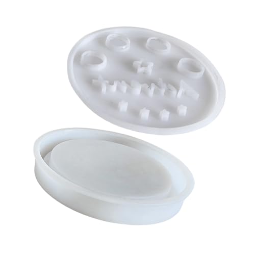 TEMOOUES Silikonform für runde LED-Kerzenhalter, glatte Oberflächen, geeignet für Heimdekoration und Geschenke TEMOOUES Silikonform für runde LED-Kerzenhalter, glatte Oberflächen, geeignet für Heimdekoration und Geschenke von TEMOOUES