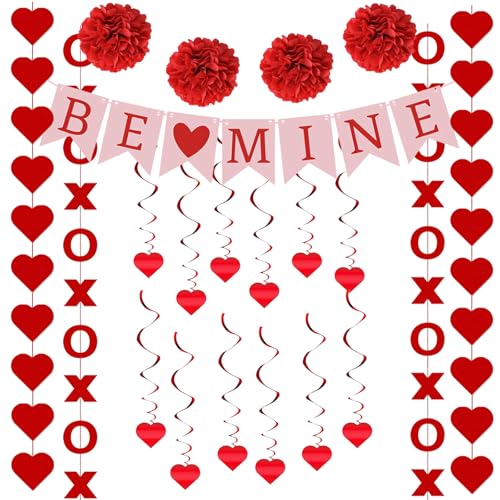 TEMOOUES Valentines Zubehör Festival Party Dekoration Kits mit Girlanden und Bannern Hochzeit Jahrestag Feier Requisiten TEMOOUES Valentines Zubehör Festival Party Dekoration Kits mit Girlanden und Bannern Hochzeit Jahrestag Feier Requisiten von TEMOOUES