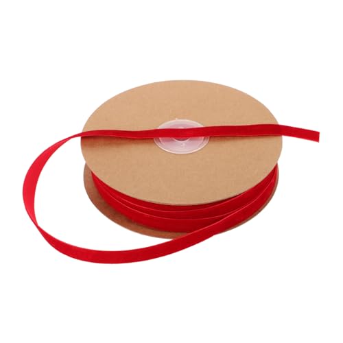 TEMPNAP 1 Roll -diy -flockenband Für Haarzubehör Und Bastelprojekte Weiches Einseitiges Flockenband Für Bugherstellung Und Das Gegenwärtige Verpackungsband von TEMPNAP
