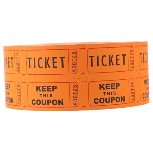 TEMPNAP 1 Rolle Double-stub-tombola-Tickets Tickets in Großen Mengen Gewinnspielkarten Tickets Etiketten Lose Für Die Tombola Im Klassenzimmer Papier TEMPNAP 1 Rolle Double-stub-tombola-Tickets Tickets in Großen Mengen Gewinnspielkarten Tickets Etiketten Lose Für Die Tombola Im Klassenzimmer Papier von TEMPNAP
