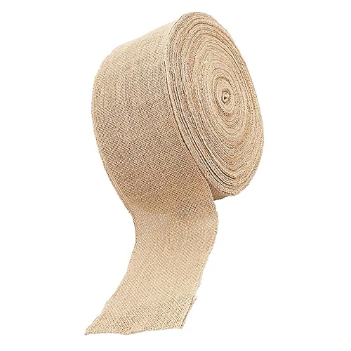 TEMPNAP 1 Rolle Juteband Natürliche Jute Rolle für DIY Party Dekoration und Strapazierfähig und Wiederverwendbar für Kreative Bastelprojekte und Festliche Anlässe TEMPNAP 1 Rolle Juteband Natürliche Jute Rolle für DIY Party Dekoration und Strapazierfähig und Wiederverwendbar für Kreative Bastelprojekte und Festliche Anlässe von TEMPNAP