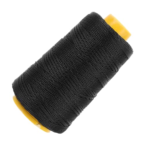 TEMPNAP 1 Rolle Nähgarn Dekoratives Garn DIY Nähbedarf Hochfeste Nähschnur DIY Nähzubehör Nähfaden für Reparaturen leichter Faden Nähwerkzeuge und Zubehör Stickfaden Nähset Nylon Black von TEMPNAP