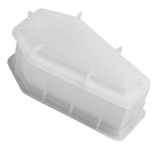 TEMPNAP 1 Satz DIY Silikonform für Aufbewahrungsbox im Sargdesign Gießform für Halloween Dekoration Epoxidharz Projekte Schmuck und Bastelarbeiten von TEMPNAP