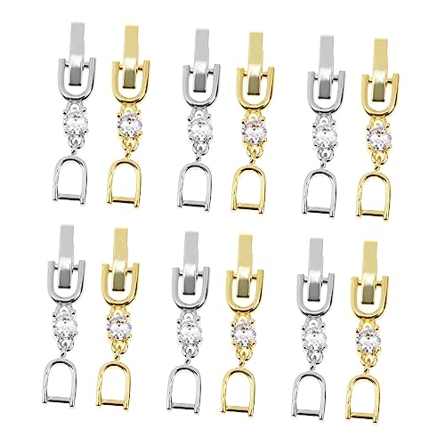 TEMPNAP 1 Satz Halskettenverlängerung Armbandverlängerung Faltschließe Schmuckverschluss Klemmverschluss Halskettenverlängerung Faltschließe Verlängerungskette Für 12 Stück TEMPNAP 1 Satz Halskettenverlängerung Armbandverlängerung Faltschließe Schmuckverschluss Klemmverschluss Halskettenverlängerung Faltschließe Verlängerungskette Für 12 Stück von TEMPNAP