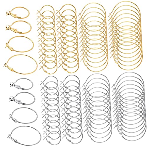 TEMPNAP 1 Satz Teiliges Ohrschmuck Drahtringe Für Ohrringe Offene Bezel Rahmen Für Schmuckherstellung Bastelzubehör Für Festivals Hochzeiten Partys Und Mehr 96 Stück TEMPNAP 1 Satz Teiliges Ohrschmuck Drahtringe Für Ohrringe Offene Bezel Rahmen Für Schmuckherstellung Bastelzubehör Für Festivals Hochzeiten Partys Und Mehr 96 Stück von TEMPNAP