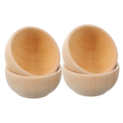 TEMPNAP 1 Satz Teiliges Set Holzschalen Unbehandelte Holzschalen Für Diy Mikro Landschaften Kreative Bastelmaterialien Für Fantasie Und Kreativität 4 Stück TEMPNAP 1 Satz Teiliges Set Holzschalen Unbehandelte Holzschalen Für Diy Mikro Landschaften Kreative Bastelmaterialien Für Fantasie Und Kreativität 4 Stück von TEMPNAP