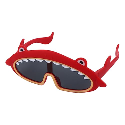 TEMPNAP 1 Stück Party Prank Fotorequisiten Tierform Shark Eyeglasses Lustige Brille für Jungen Wiederverwendbar Leicht Langlebig für Weihnachtsfeiern Festlichkeiten TEMPNAP 1 Stück Party Prank Fotorequisiten Tierform Shark Eyeglasses Lustige Brille für Jungen Wiederverwendbar Leicht Langlebig für Weihnachtsfeiern Festlichkeiten von TEMPNAP