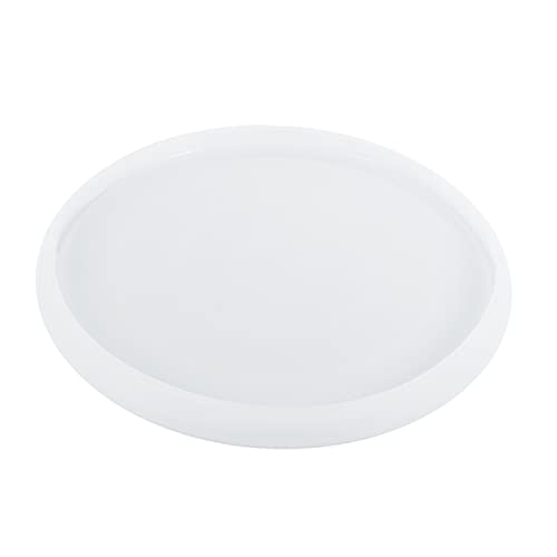 TEMPNAP 1 Stück Runde Silikonform für DIY Epoxidharz Vielseitige Gießform für Tabletts und Untersetzer Lebensmittelechtes Silikon für Kreative Projekte und von TEMPNAP