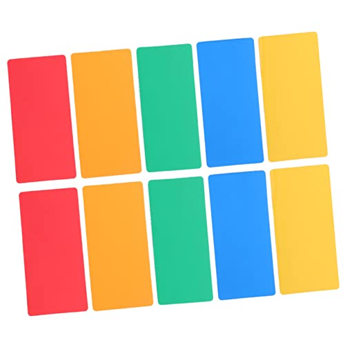 TEMPNAP 10 Stück Magnetische Notizetiketten Set Beschreibbare Farbige Memotags für Kühlschrank Whiteboard und Gelb Rot Grün Blau Orange für Büro und Unterricht TEMPNAP 10 Stück Magnetische Notizetiketten Set Beschreibbare Farbige Memotags für Kühlschrank Whiteboard und Gelb Rot Grün Blau Orange für Büro und Unterricht von TEMPNAP