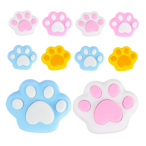 TEMPNAP 10 Stück Radiergummi Für Katzen Pfoten TEMPNAP 10 Stück Radiergummi Für Katzen Pfoten von TEMPNAP