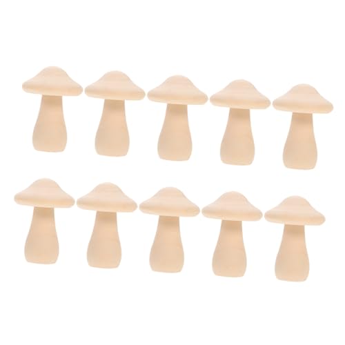 TEMPNAP 10 Stück hölzerner Pilz diamentpaiting inneneinrichtung malerstaffelei Graffiti Pilze Langlebig Bio-Pilze Pilze Pilz-Poster DIY Bastelspielzeug Pilz malen Holz TEMPNAP 10 Stück hölzerner Pilz diamentpaiting inneneinrichtung malerstaffelei Graffiti Pilze Langlebig Bio-Pilze Pilze Pilz-Poster DIY Bastelspielzeug Pilz malen Holz von TEMPNAP
