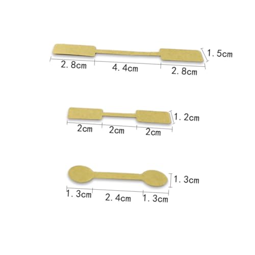 TEMPNAP 100 Blatt Kraftpapier Preisschilder Quadratisch Packung Selbstklebende Schmuck Etiketten zum Beschriften Blanko Display Tags für Schmuck und Waren Langlebig und Umweltfreundlich TEMPNAP 100 Blatt Kraftpapier Preisschilder Quadratisch Packung Selbstklebende Schmuck Etiketten zum Beschriften Blanko Display Tags für Schmuck und Waren Langlebig und Umweltfreundlich von TEMPNAP