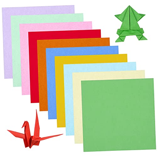 TEMPNAP 100 Blatt buntes Papier buntes quadratisches Papier Baupapier verschiedene Farben bastelmaterial für crafts for kreativset bunte Origami-Papiere Pastellkarton für Kunst TEMPNAP 100 Blatt buntes Papier buntes quadratisches Papier Baupapier verschiedene Farben bastelmaterial für crafts for kreativset bunte Origami-Papiere Pastellkarton für Kunst von TEMPNAP