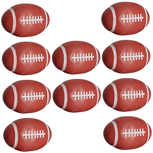 TEMPNAP 100 Stück Fußball Piercing Perlen Party Groß Für Sport Perlen Halskette Fußball Schmuck Halskette Sport Perlen Armband Fußball Perlen Charms Rugby Nummer Fußball von TEMPNAP
