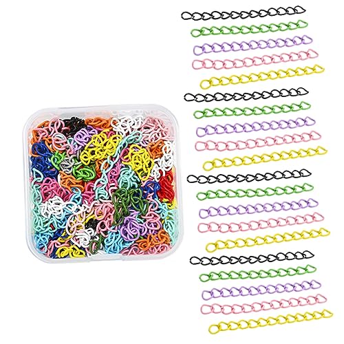 TEMPNAP 100 Stück Gliederkette Bausätze Reize Perlen Für Schmuckhersteller Goldanhänger Für Die Schmuckherstellung Verschlüsse Goldene Ketten Goldgefüllte Kettenmasse Hängende Kette Eisen TEMPNAP 100 Stück Gliederkette Bausätze Reize Perlen Für Schmuckhersteller Goldanhänger Für Die Schmuckherstellung Verschlüsse Goldene Ketten Goldgefüllte Kettenmasse Hängende Kette Eisen von TEMPNAP