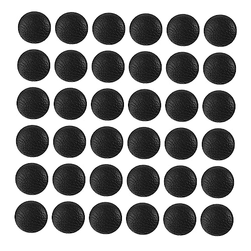 TEMPNAP 100 Stück Lederknöpfe Schwarz für DIY Nähprojekte Geeignet für Jacken Taschen Hüte und Bekleidungsaccessoires TEMPNAP 100 Stück Lederknöpfe Schwarz für DIY Nähprojekte Geeignet für Jacken Taschen Hüte und Bekleidungsaccessoires von TEMPNAP