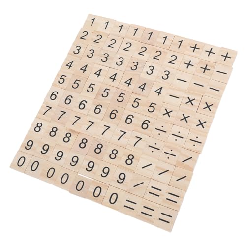 TEMPNAP 100 Stück Mathematik Lehrmittel Holzspäne Bildung Mathematik Berechnung Lernspielzeug Früherziehungsspielzeug Zahlenblock Holzblöcke Zähl Und Zahlenspielzeug Beige TEMPNAP 100 Stück Mathematik Lehrmittel Holzspäne Bildung Mathematik Berechnung Lernspielzeug Früherziehungsspielzeug Zahlenblock Holzblöcke Zähl Und Zahlenspielzeug Beige von TEMPNAP