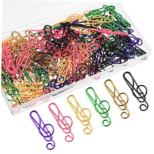 TEMPNAP 100 Stück Musiknoten Büroklammern Bunte Metall Papierclips für Büro und Schule Stabil und Langlebig Geeignet für Dokumente Fotos und Briefe Zufällige Farben Zufällige Farbe TEMPNAP 100 Stück Musiknoten Büroklammern Bunte Metall Papierclips für Büro und Schule Stabil und Langlebig Geeignet für Dokumente Fotos und Briefe Zufällige Farben Zufällige Farbe von TEMPNAP