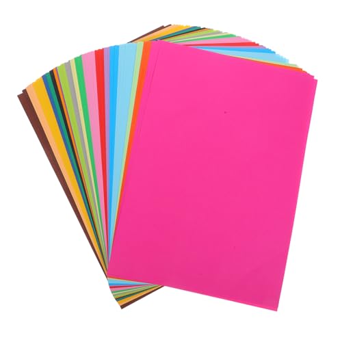 TEMPNAP 100Stücke Origami Papiere Bastelpapier für Kreative Projekte Kinderhandwerk und Scrapbooking Einfach Zuschneidbar und Vielseitig Einsetzbar von TEMPNAP