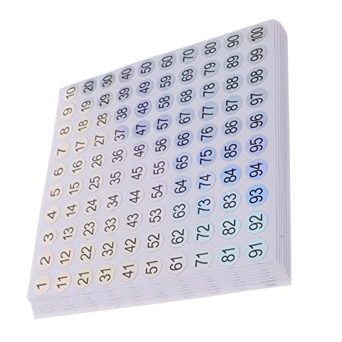 TEMPNAP 10Blätter Runder Reflektierender Zahlenaufkleber Digitale für Einfache Identifikation und Organisation Hause Selbstklebend Vielseitig TEMPNAP 10Blätter Runder Reflektierender Zahlenaufkleber Digitale für Einfache Identifikation und Organisation Hause Selbstklebend Vielseitig von TEMPNAP