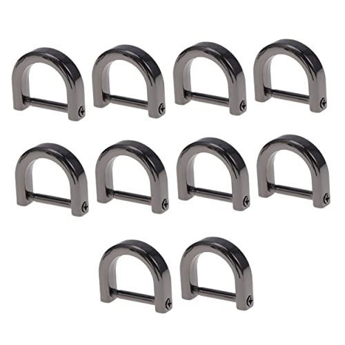 TEMPNAP 10Stücke D Ringe Abnehmbare Schnallen für DIY Projekte Clips für Schlüsselanhänger Taschen Gurte und Mehr Langlebig und Praktisch TEMPNAP 10Stücke D Ringe Abnehmbare Schnallen für DIY Projekte Clips für Schlüsselanhänger Taschen Gurte und Mehr Langlebig und Praktisch von TEMPNAP