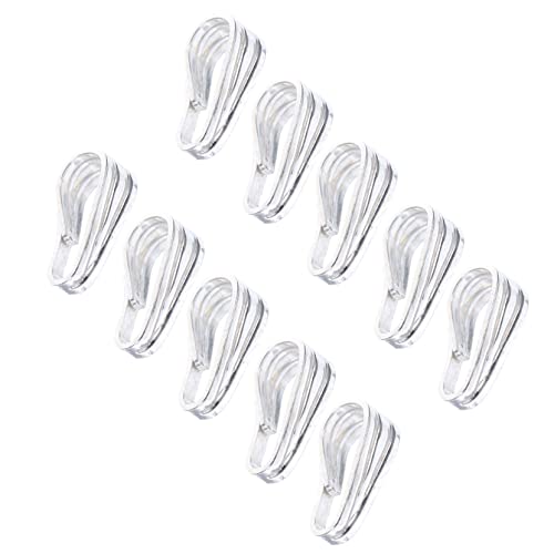 TEMPNAP 10Stücke Halskettenanhänger Verschlüsse DIY Charm Pendants Langlebige und Sichere Anhängerverbinder für Schmuckherstellung und Projekte von TEMPNAP