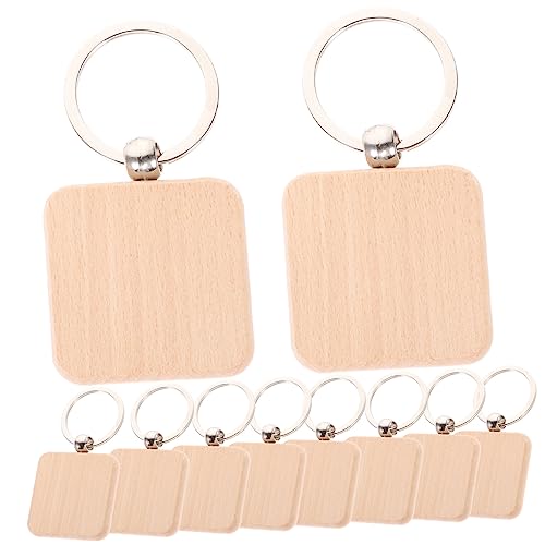 TEMPNAP 10Stücke Holz Schlüsselanhänger Blanko DIY Holz Schlüsselring Basteln für Kreative Dekoration für Personalisierte Kunstprojekte Vielseitig Einsetzbar TEMPNAP 10Stücke Holz Schlüsselanhänger Blanko DIY Holz Schlüsselring Basteln für Kreative Dekoration für Personalisierte Kunstprojekte Vielseitig Einsetzbar von TEMPNAP