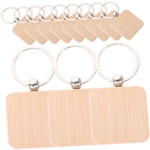 TEMPNAP 12 Stück DIY Holz Schlüsselanhänger Rohlinge Unvollendete Schlüsselanhänger für Kreative Projekte Leicht und Langlebig für Beschriftungen Dekorationen und TEMPNAP 12 Stück DIY Holz Schlüsselanhänger Rohlinge Unvollendete Schlüsselanhänger für Kreative Projekte Leicht und Langlebig für Beschriftungen Dekorationen und von TEMPNAP