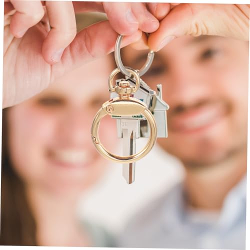 TEMPNAP 12 Stück Teiliges Feder Snap Ringe Schlüsselanhänger O Ringe aus Langlebiger Legierung Stabile Schlüsselorganizer mit Federverschluss für DIY Schmuck Taschen Geldbörsen und von TEMPNAP