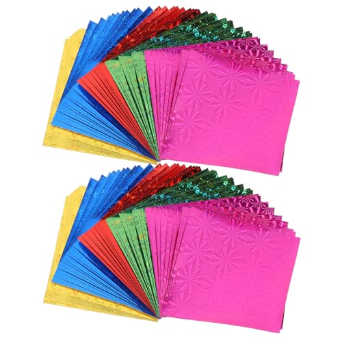 TEMPNAP 150Stücke Origami Papier Faltpapier Doppelseitig Bastelprojekte DIY Kunsthandwerk für Erwachsene Pakete À von TEMPNAP
