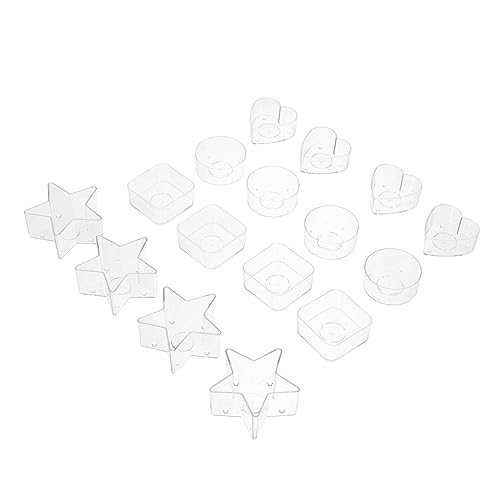 TEMPNAP 16Stücke DIY Kerzenboxen mit Kleine Kerzenschalen für Kerzenherstellung und Kunsthandwerk Wiederverwendbare Behälter für Schmuck und TEMPNAP 16Stücke DIY Kerzenboxen mit Kleine Kerzenschalen für Kerzenherstellung und Kunsthandwerk Wiederverwendbare Behälter für Schmuck und von TEMPNAP