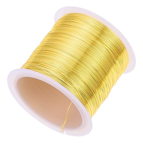 TEMPNAP 1Rolle Handgefertigte Kupferdraht Perlenschnur für Schmuckdesign Langlebig und Rostfrei für Armbänder und DIY Projekte Bastelarbeiten TEMPNAP 1Rolle Handgefertigte Kupferdraht Perlenschnur für Schmuckdesign Langlebig und Rostfrei für Armbänder und DIY Projekte Bastelarbeiten von TEMPNAP