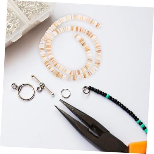 TEMPNAP 1Rolle Natürliche Muschel Abstandsperlen Unregelmäßige Charm Perlen für DIY Armbänder Halsketten und Fußkettchen Glänzende Schmuckherstellung von TEMPNAP