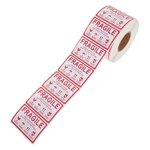 TEMPNAP 1Rolle Zerbrechliche Aufkleber Selbstklebende Versandetiketten für Verpackungen Warnhinweise für Zerbrechliche für Kartons TEMPNAP 1Rolle Zerbrechliche Aufkleber Selbstklebende Versandetiketten für Verpackungen Warnhinweise für Zerbrechliche für Kartons von TEMPNAP