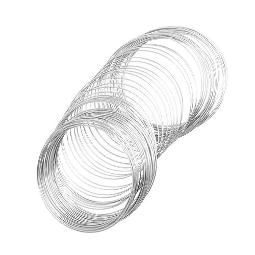 TEMPNAP 1Satz DIY Armband Draht Silberner Schmuckdraht für Frauen für Schmuckherstellung Bastelprojekte und Langlebig und Elegant TEMPNAP 1Satz DIY Armband Draht Silberner Schmuckdraht für Frauen für Schmuckherstellung Bastelprojekte und Langlebig und Elegant von TEMPNAP