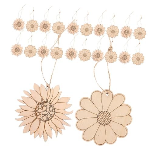 TEMPNAP 1Satz Holzblumen DIY Handbemalte Blumenanhänger Langlebigem Holz für Bastelprojekte und Kinderkunst Sonnenblumen und Blumenmotiven TEMPNAP 1Satz Holzblumen DIY Handbemalte Blumenanhänger Langlebigem Holz für Bastelprojekte und Kinderkunst Sonnenblumen und Blumenmotiven von TEMPNAP
