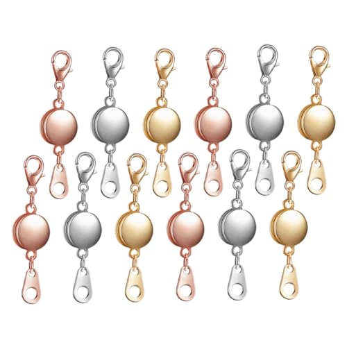 TEMPNAP 1Satz Magnetschnallen für Halsketten und Armbänder Teiliges DIY Schmuckverschluss Einfach zu Verwenden und Langlebig für Verschiedene Schmuckstile TEMPNAP 1Satz Magnetschnallen für Halsketten und Armbänder Teiliges DIY Schmuckverschluss Einfach zu Verwenden und Langlebig für Verschiedene Schmuckstile von TEMPNAP