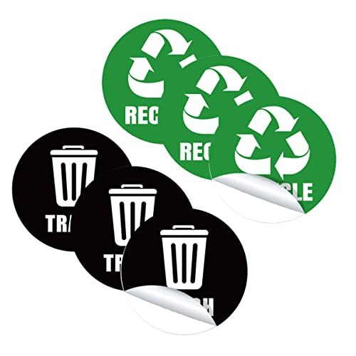 TEMPNAP 1Satz Müllklassifizierungsaufkleber Wiederverwendbare Sticker für Mülleimer Selbstklebend für Zuhause Büro Geschäfte und Plätze TEMPNAP 1Satz Müllklassifizierungsaufkleber Wiederverwendbare Sticker für Mülleimer Selbstklebend für Zuhause Büro Geschäfte und Plätze von TEMPNAP